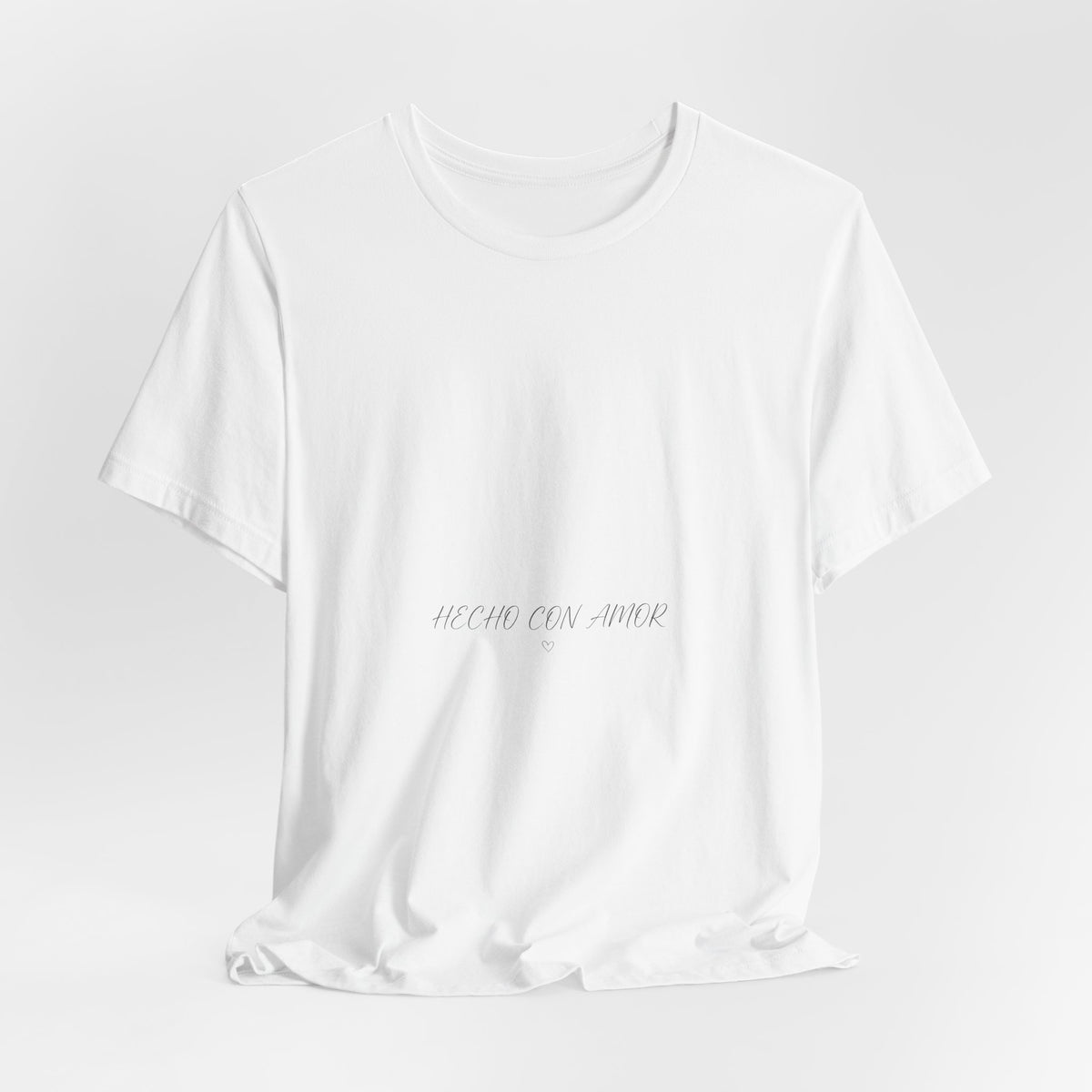 Hecho con Amor Shirt, Minimalist Spanish T-Shirt, Made with Love Tee, Latina Gift