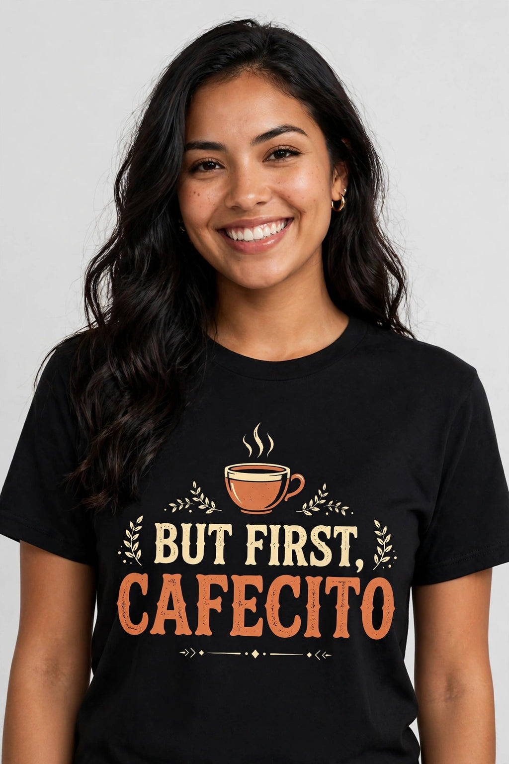 But First Cafecito Shirt, Funny Latino Coffee T-Shirt, Spanish Cafecito Tee, Latina Gift for Mom