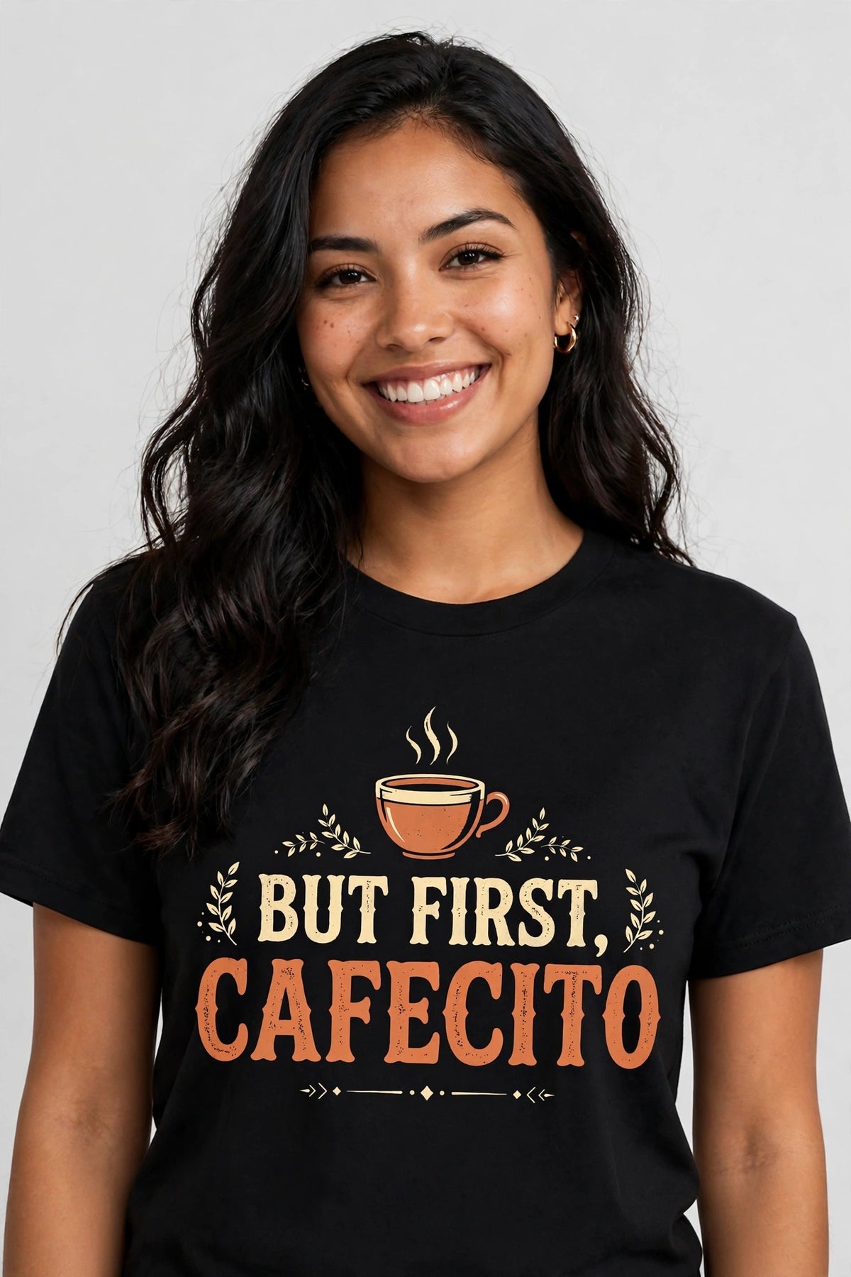 But First Cafecito Shirt, Funny Latino Coffee T-Shirt, Spanish Cafecito Tee, Latina Gift for Mom