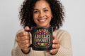 Abuela's Favorite Mug | Taza Negra Regalo para Abuela