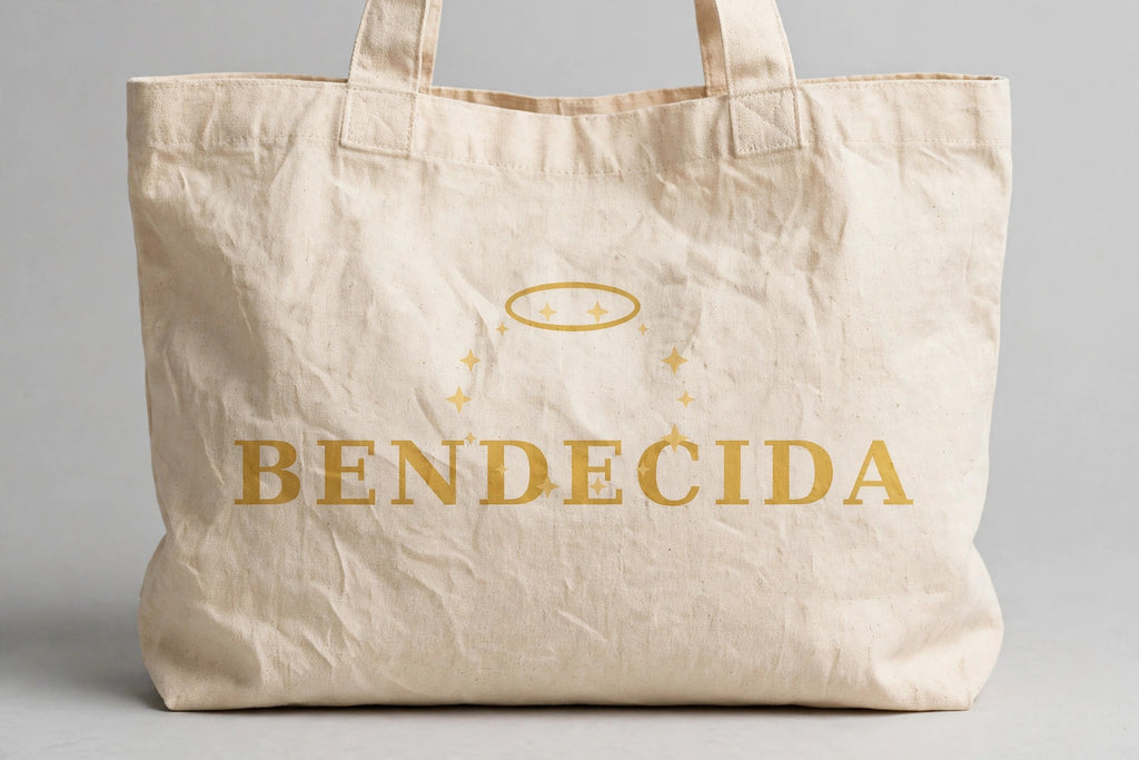 Tote Bag BENDECIDA | Bolsa de Tela Latina