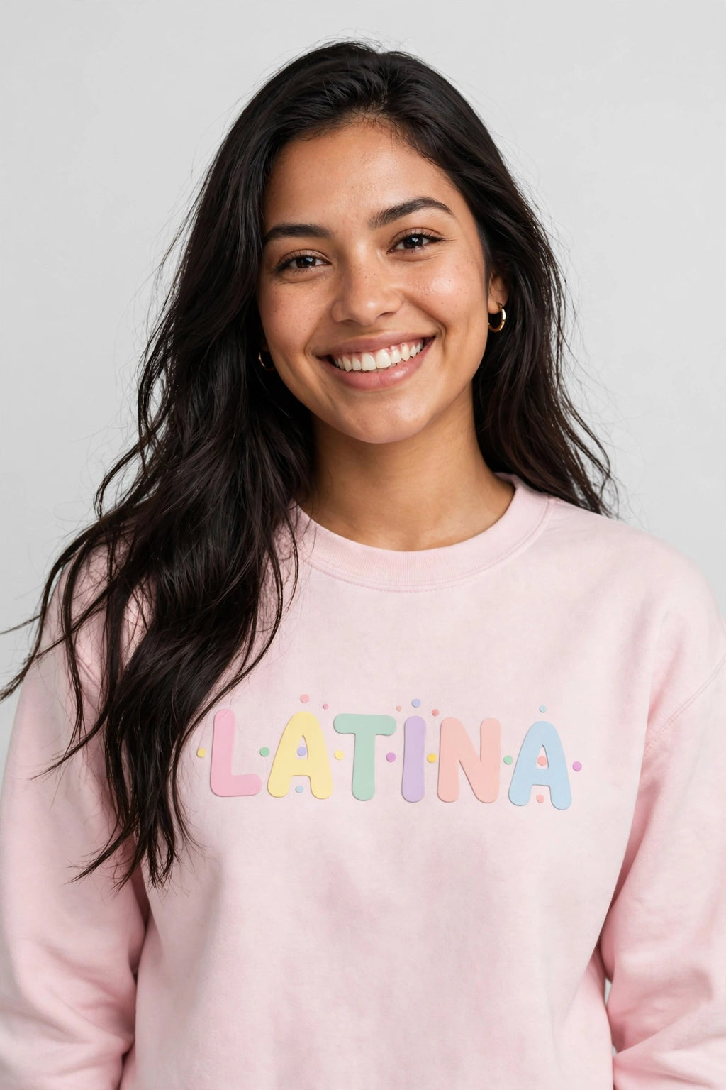 Latina Sweatshirt | Sudadera Latina Letras de Colores