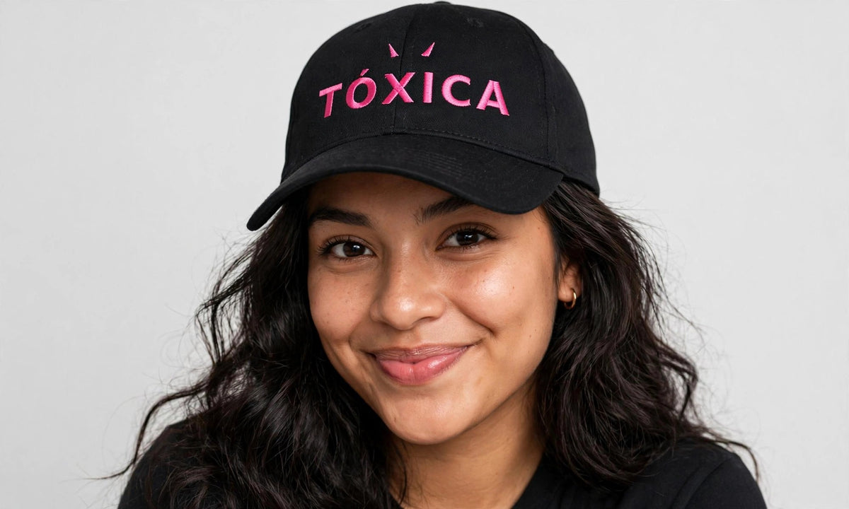 Toxica Hat, Funny Latina Embroidered Dad Hat, Toxic Latina Gift, Spanish Humor Cap for Women