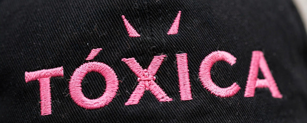 Toxica Hat, Funny Latina Embroidered Dad Hat, Toxic Latina Gift, Spanish Humor Cap for Women