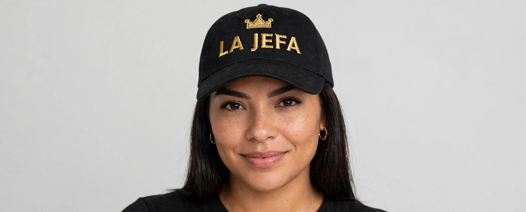La Jefa Hat, Latina Boss Embroidered Dad Hat, Queen Latina Cap, Regalo para Jefa
