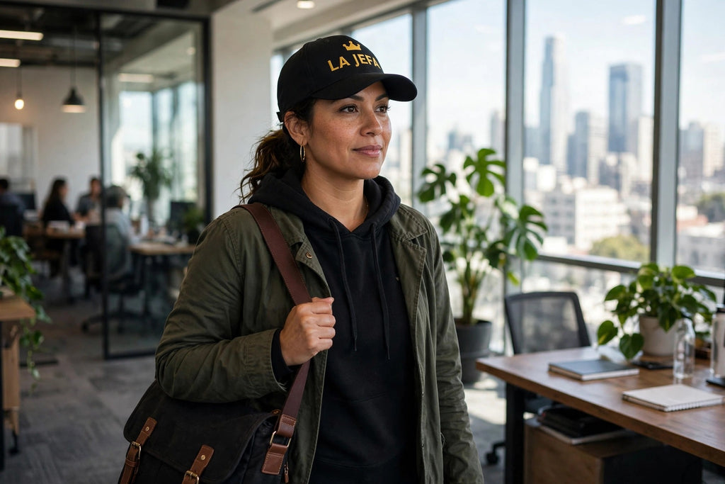 La Jefa Hat, Latina Boss Embroidered Dad Hat, Queen Latina Cap, Regalo para Jefa