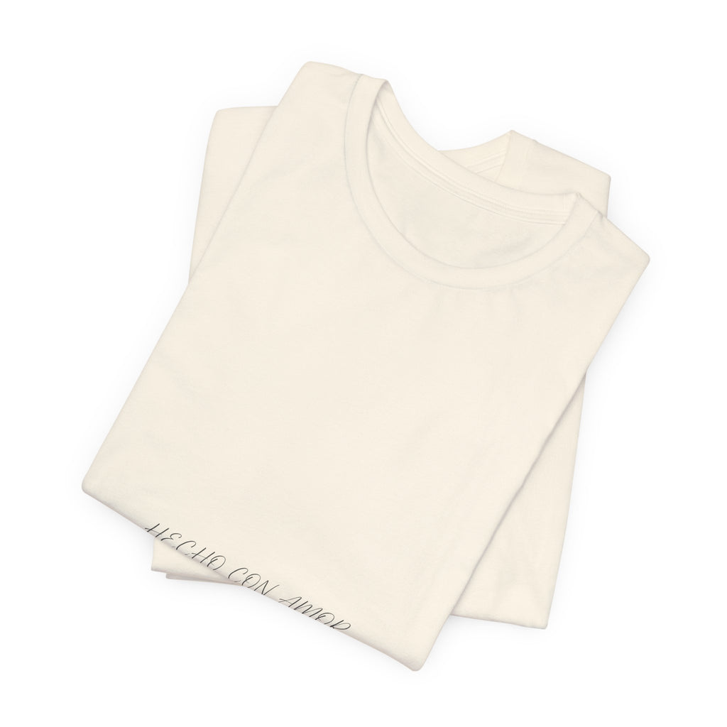Hecho con Amor Shirt, Minimalist Spanish T-Shirt, Made with Love Tee, Latina Gift